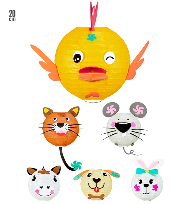 Lampion Animalute 20 cm
