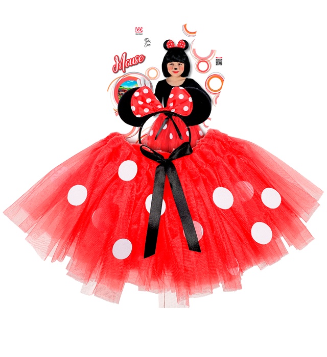 Costum Minnie 2 Piese 4-5 Ani