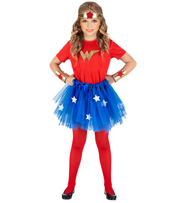 Costum Wonder Girl 4-5 Ani