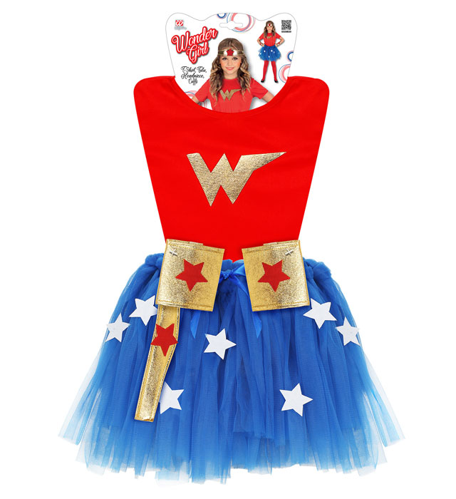 Costum Wonder Girl 4-5 Ani