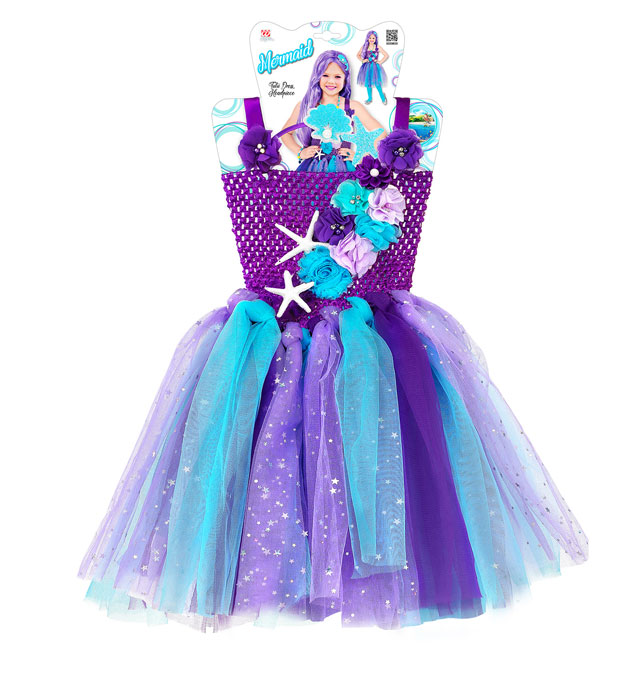 Costum Sirena Tutu Dress 4-5 Ani