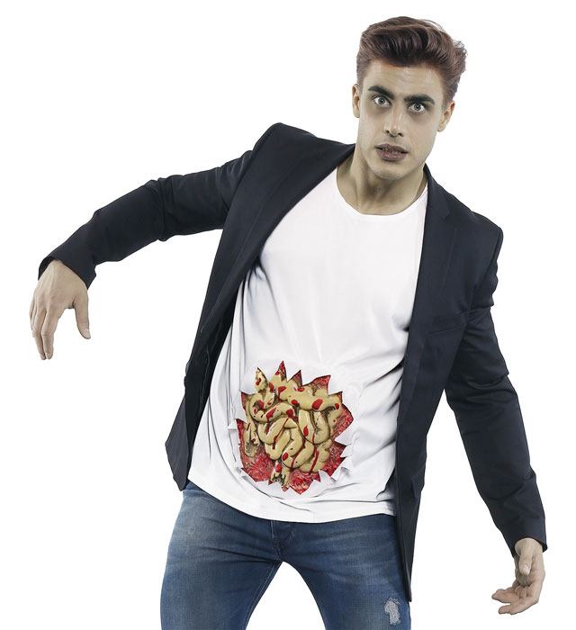 Costum Horror Tricou Intestin