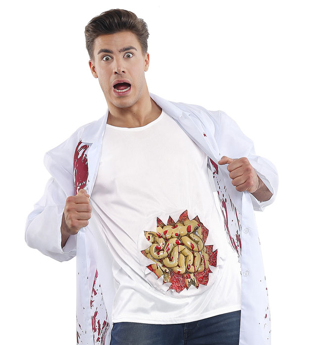 Costum Horror Tricou Intestin