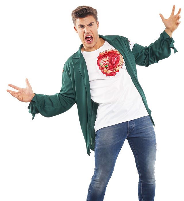 Costum Horror Tricou Extraterestru