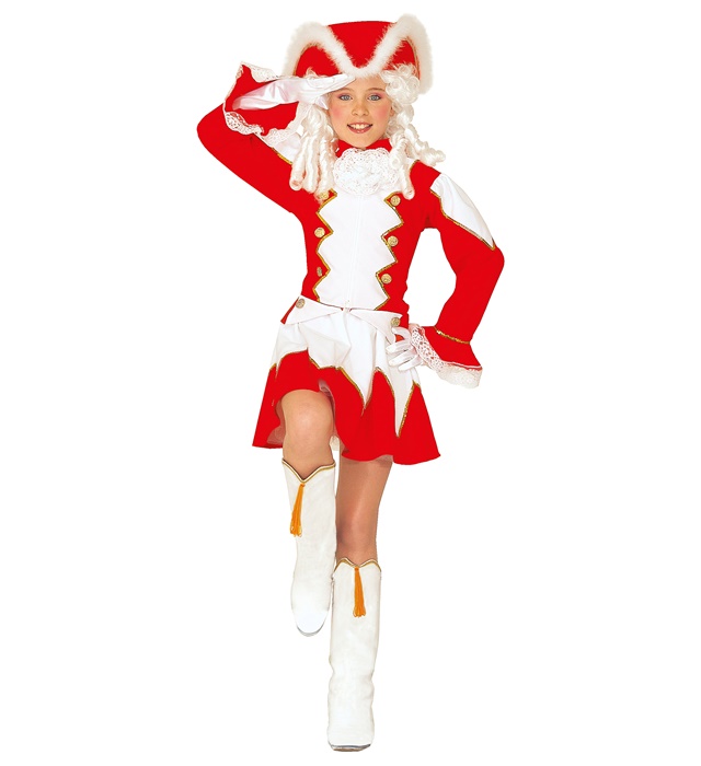 Costum Majoreta Rosu Fete