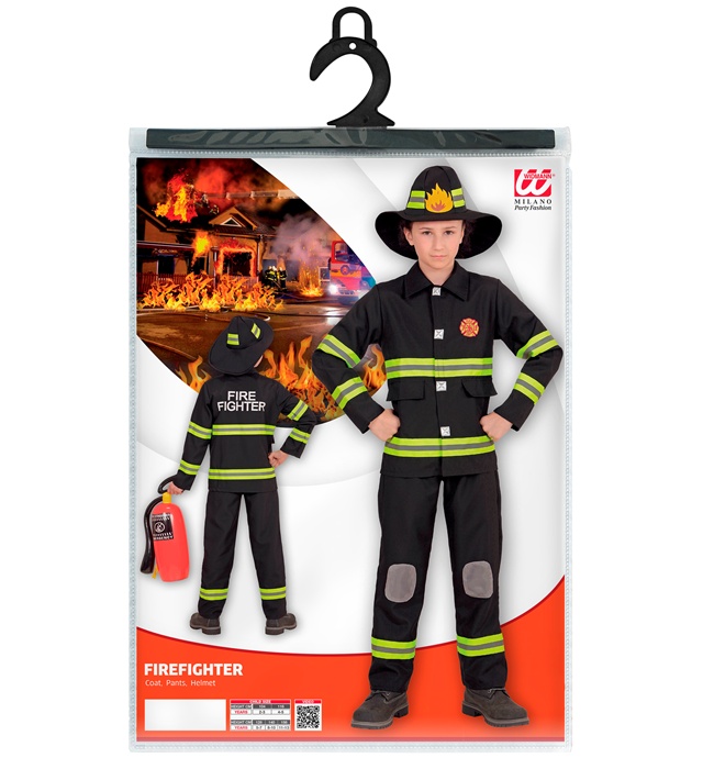 Costum Pompier Copii 3 Piese