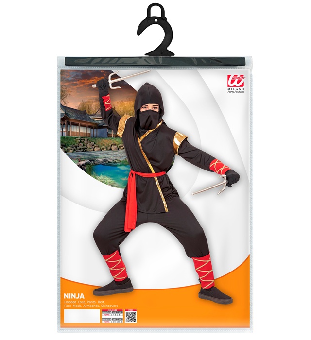 Costum Ninja Luptator Copil