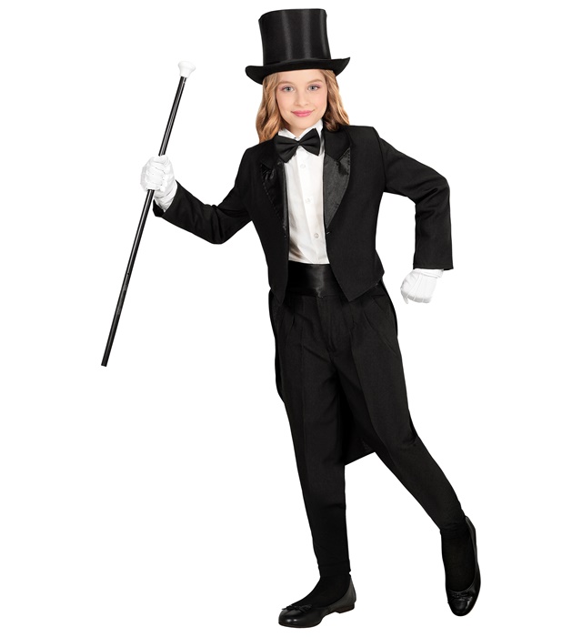 Costum Frac Negru Copii