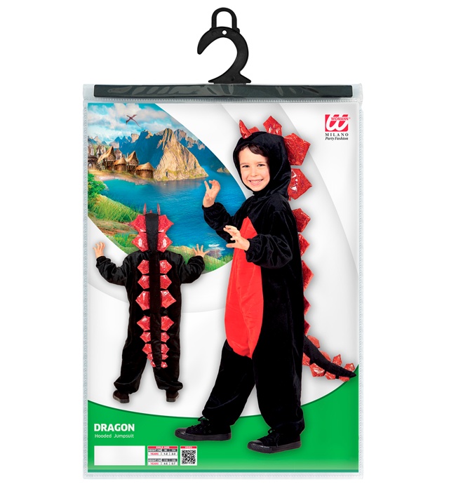 Costum Dragon Negru