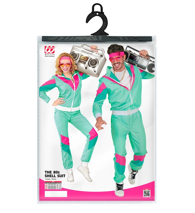 Costum Anii 80 Verde