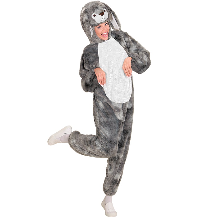 Costum Iepure Gri Adulti