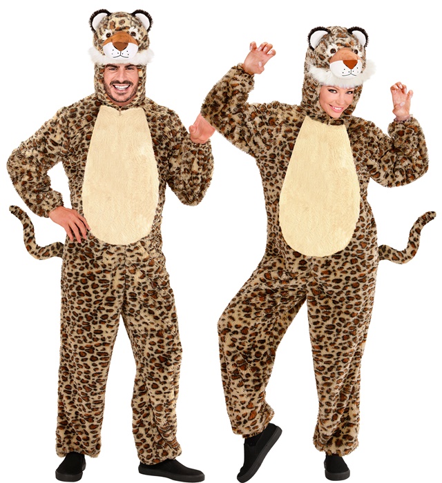 Costum Leopard Mascota