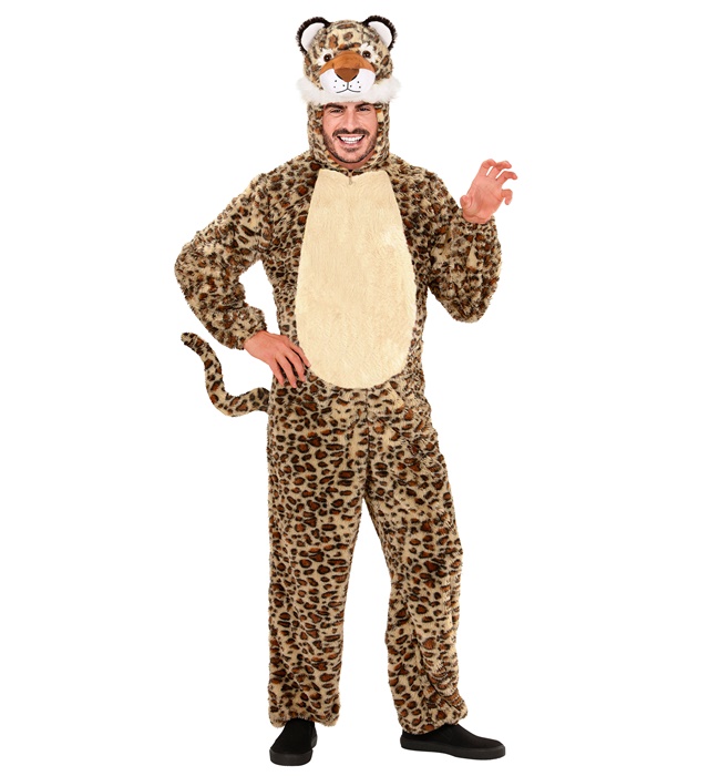 Costum Leopard Mascota
