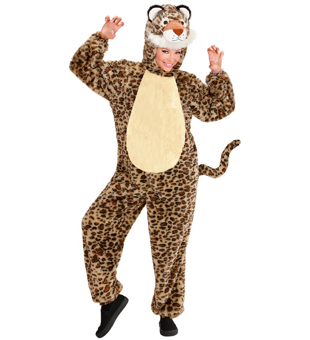 Costum Leopard Mascota