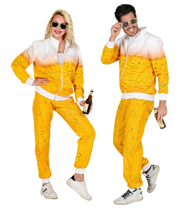 Costum Trening Beer Print