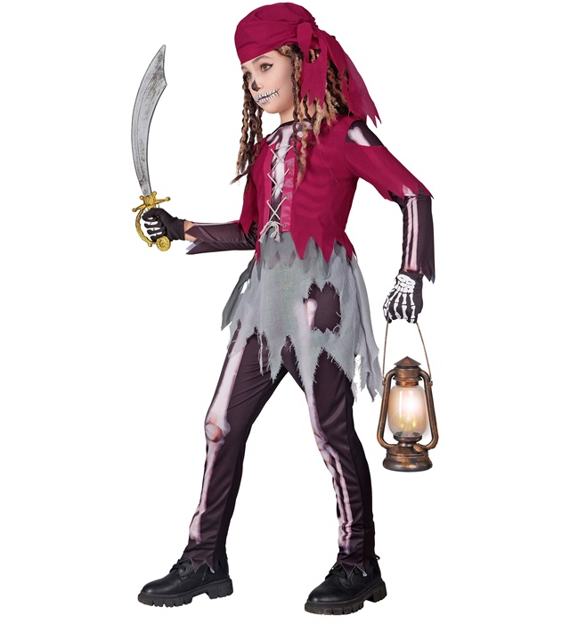 Costum Pirat Schelet Fete