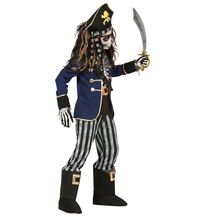 Costum Capitan Pirat Schelet Copii