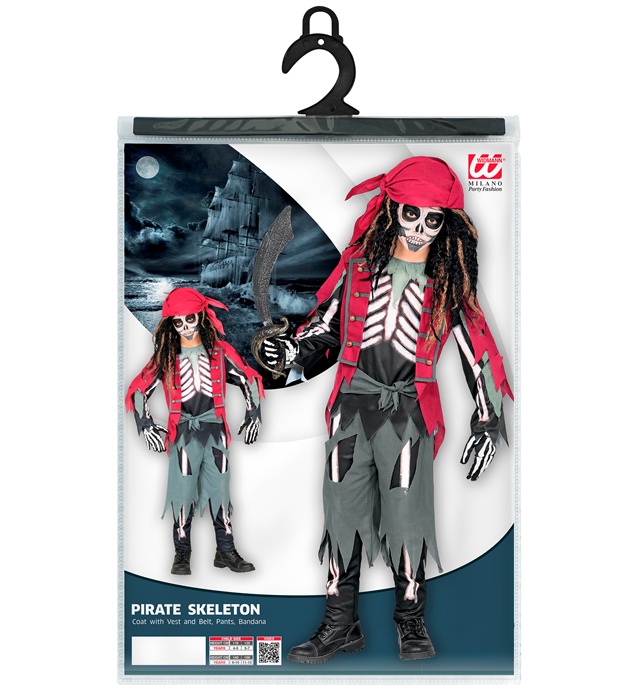Costum Pirat Schelet Copii