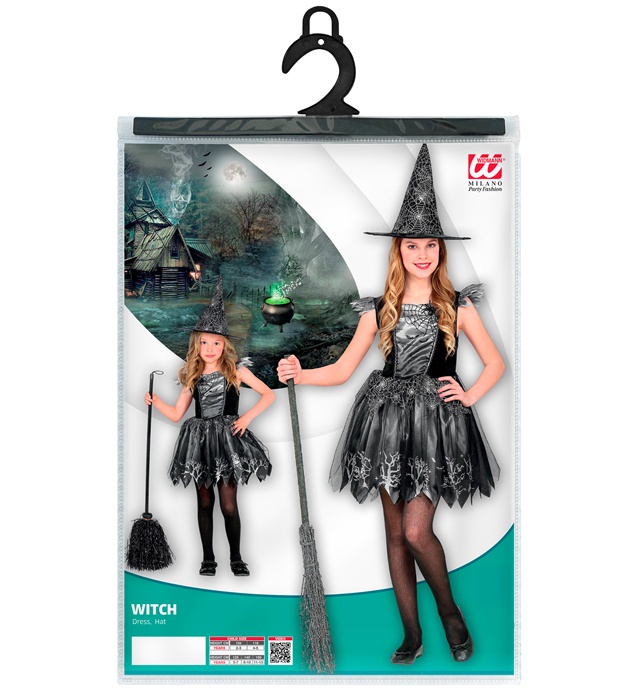 Costum Vrajitoare Paianjen Copii Halloween