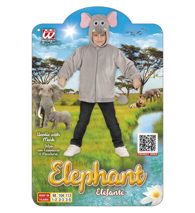 Costum Elefant Jacheta Copil