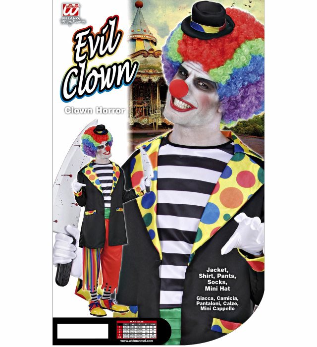 Costum Evil Clown