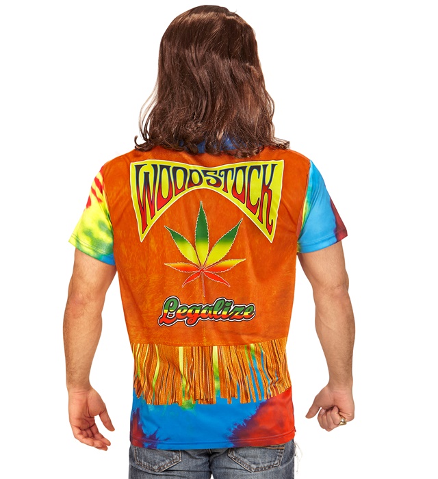 Costum Hippie Tricou Imprimeu 3D