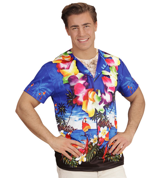 Tricou Hawaii Imprimeu 3D