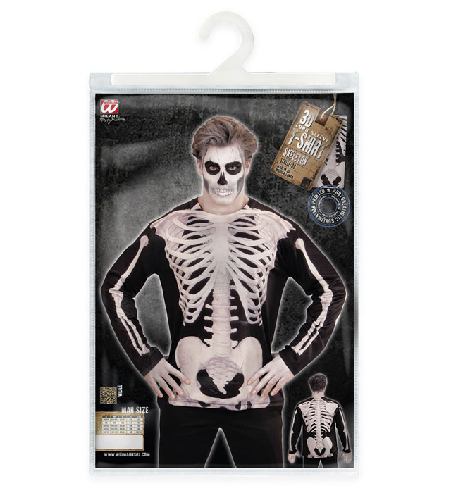 Bluza Schelet Imprimat 3D