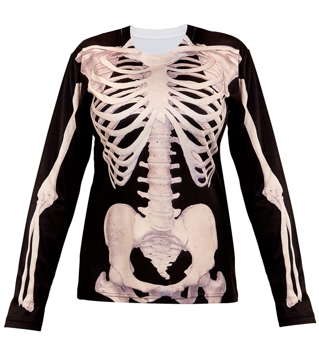 Tricou Schelet Printat