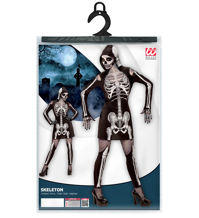 Costum Schelet X-Ray
