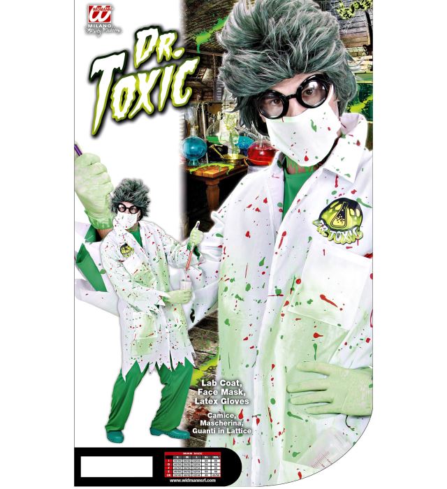 Costum Doctor Cercetator Toxic