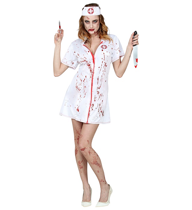 Costum Asistenta Zombie Adult