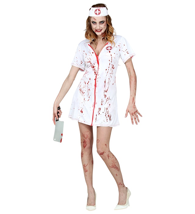 Costum Asistenta Zombie Adult