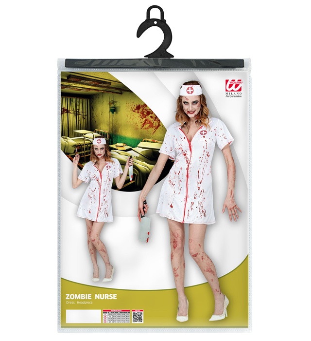 Costum Asistenta Zombie Adult