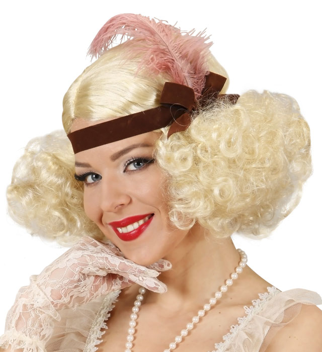 Peruca Anii 20 Blonda