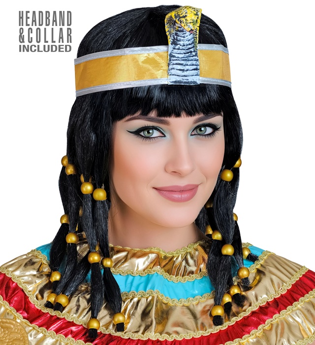 Peruca Cleopatra Bruneta