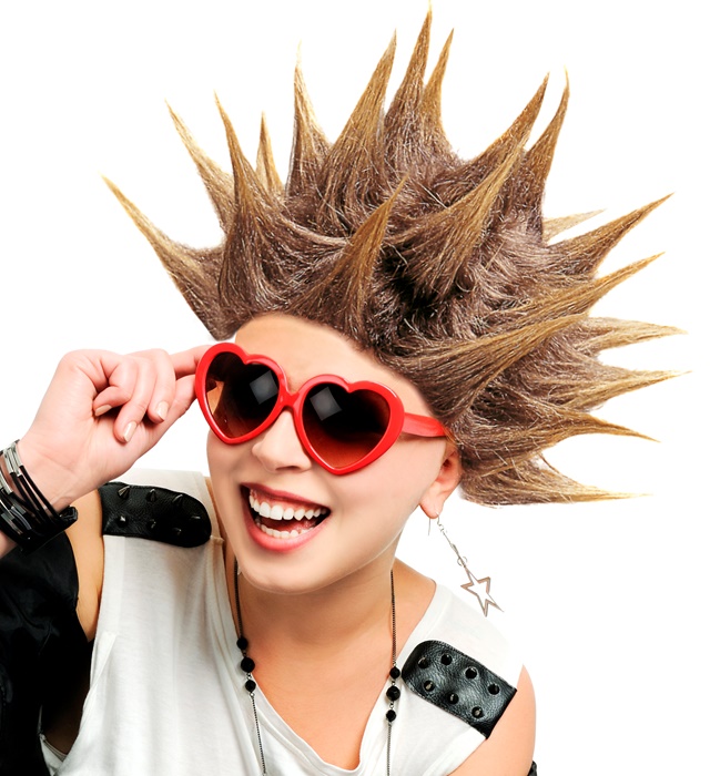 Peruca Punk