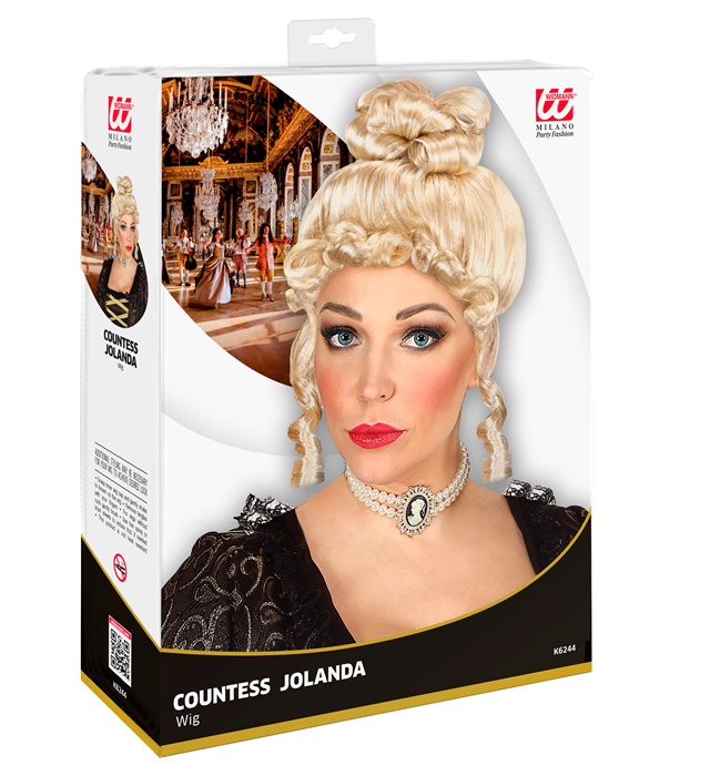 Peruca Contesa Jolanda Blonda