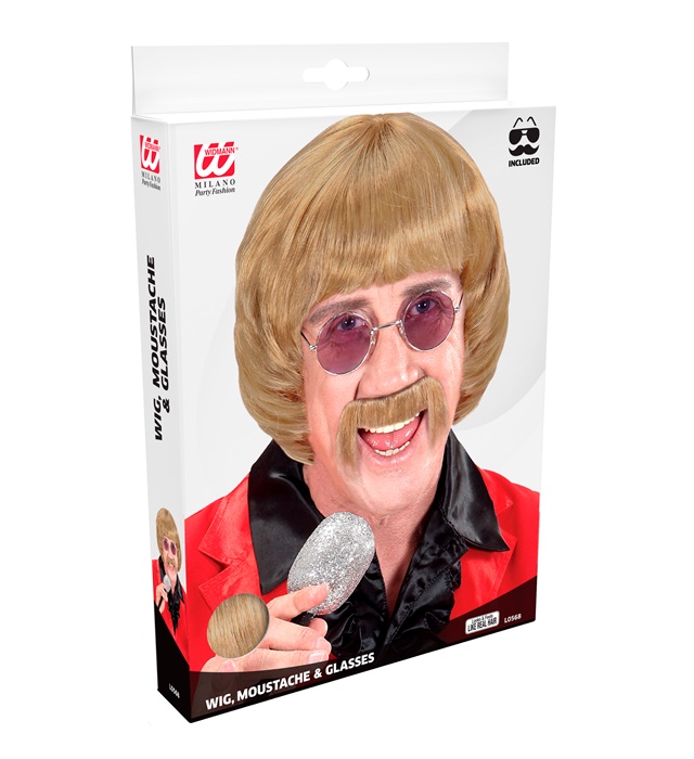 Peruca Anii 60 Blonda