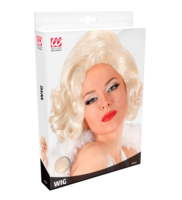 Peruca Marilyn Monroe Blonda