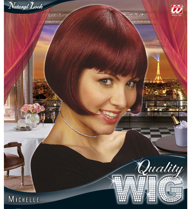 Peruca Michelle Burgundy