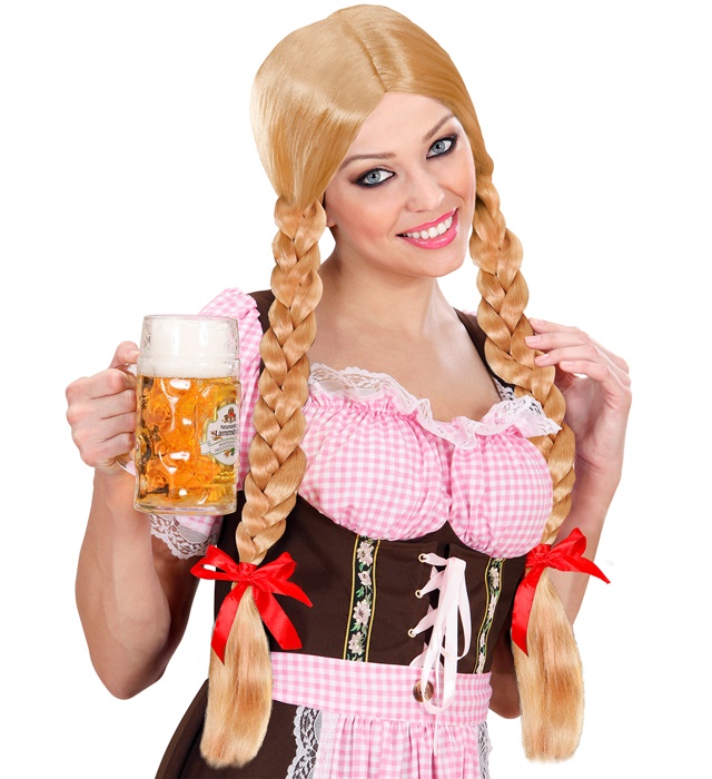 Peruca Bavareza Blonda
