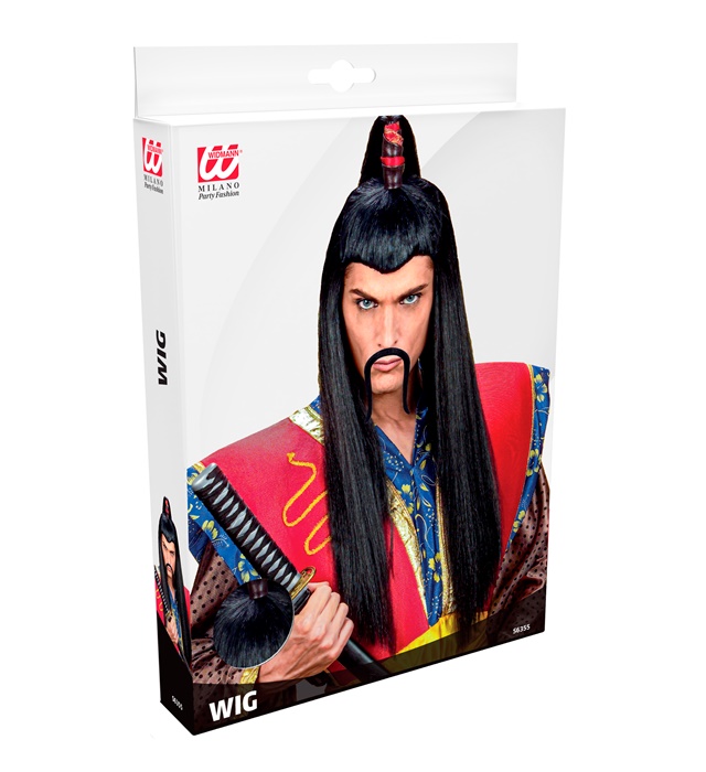 Peruca Samurai Lunga