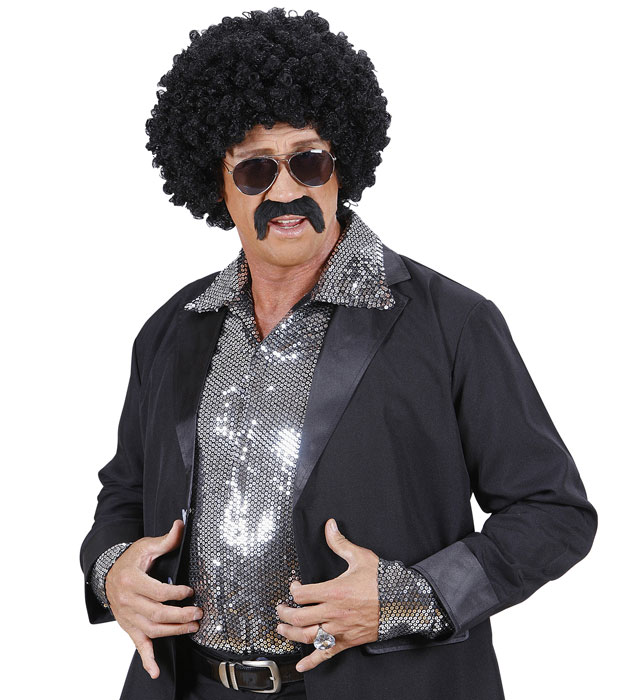 Peruca Afro Bruneta