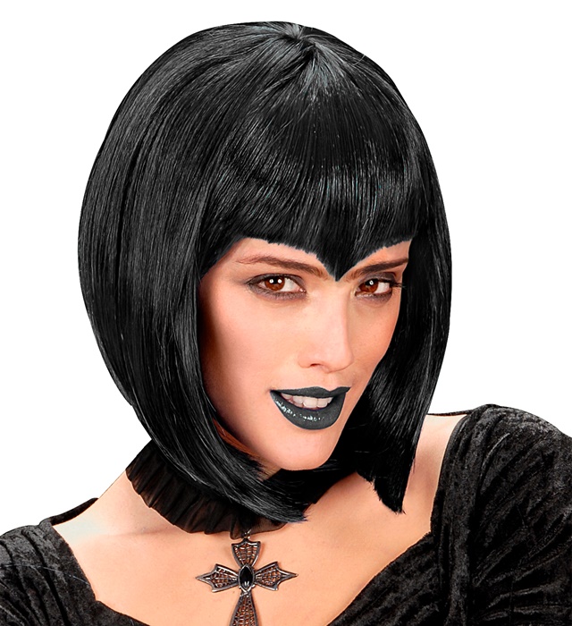 Peruca Gotica Neagra