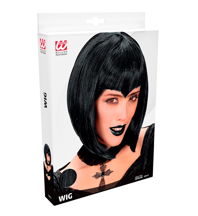 Peruca Gotica Neagra