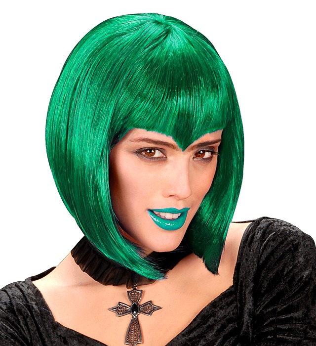 Peruca Gotica Verde