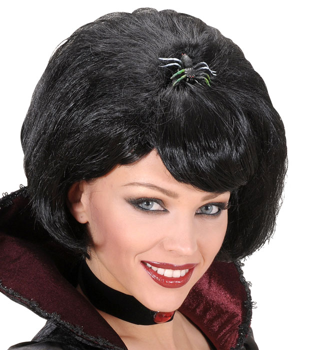 Peruca Vaduva Neagra Halloween