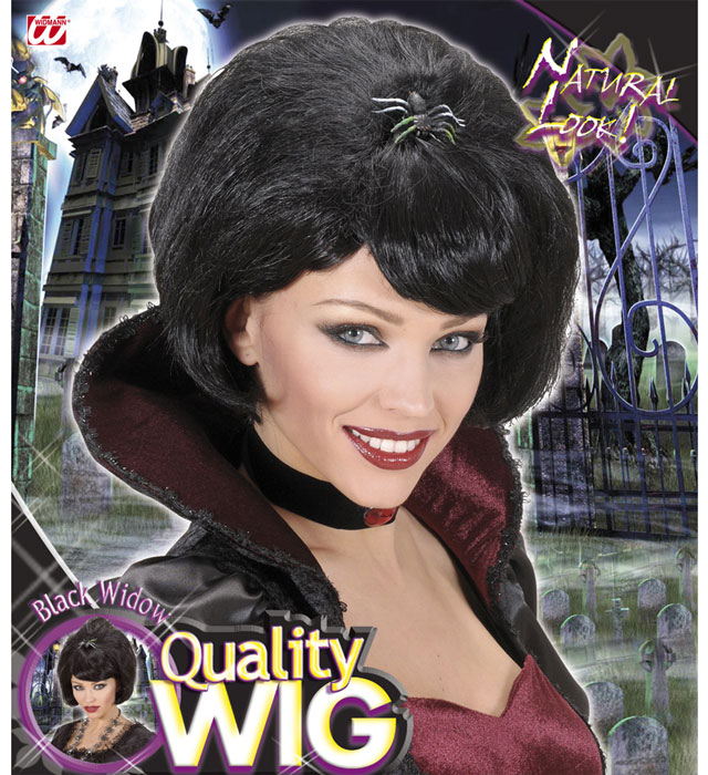 Peruca Vaduva Neagra Halloween